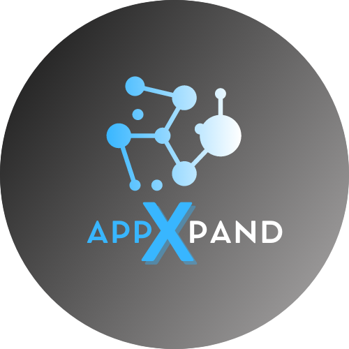 Logo de AppXpand, empresa de desarrollo de aplicaciones móviles y web